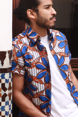 photo chemise fleurs bleues 4 photo chemise fleurs bleues 4